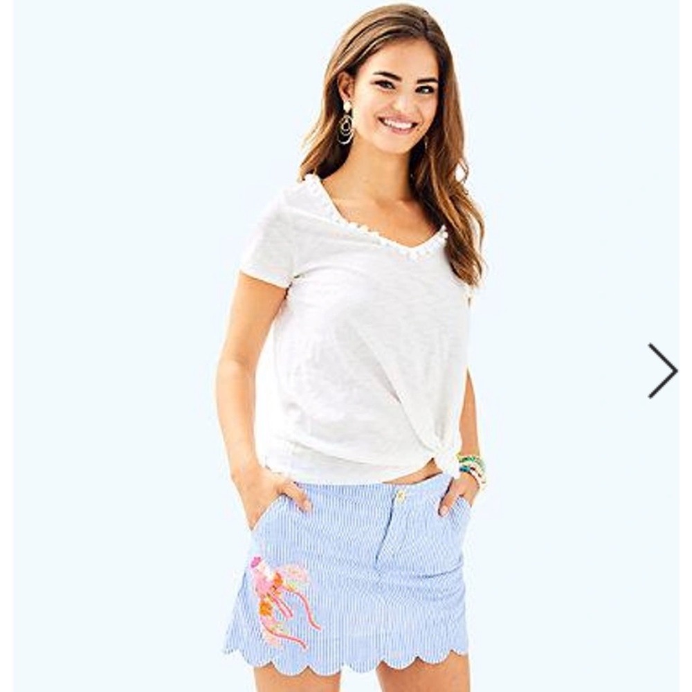 Lily Pulitzer Skort with Octopus Detail - Picture 2 of 9